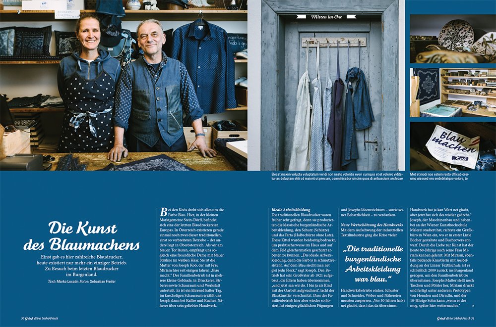 Griaß di | die Kunst des Blaumachens