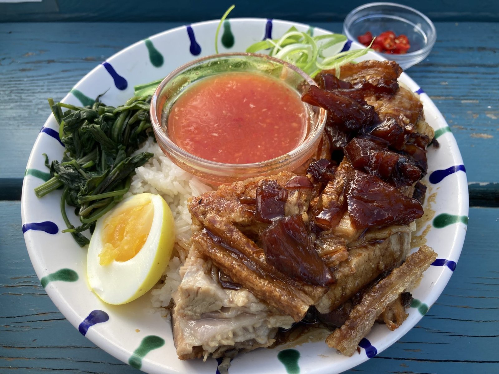 Knusprig gebratener Schweinebauch