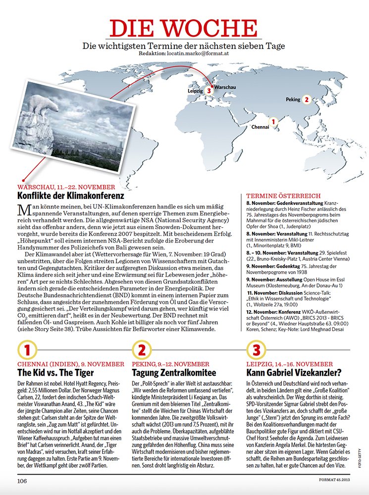 Format | Konflikte der Klimakonferenz